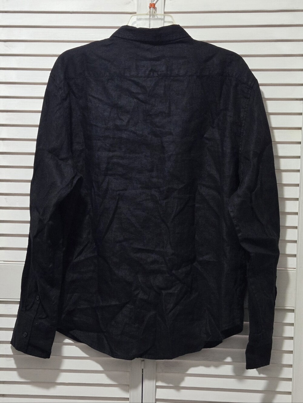 Nwt J.Crew Garcon Classic Button Up Shirt in Baird Mcnutt Irish Linen Sz 14 Blk - Picture 6 of 8